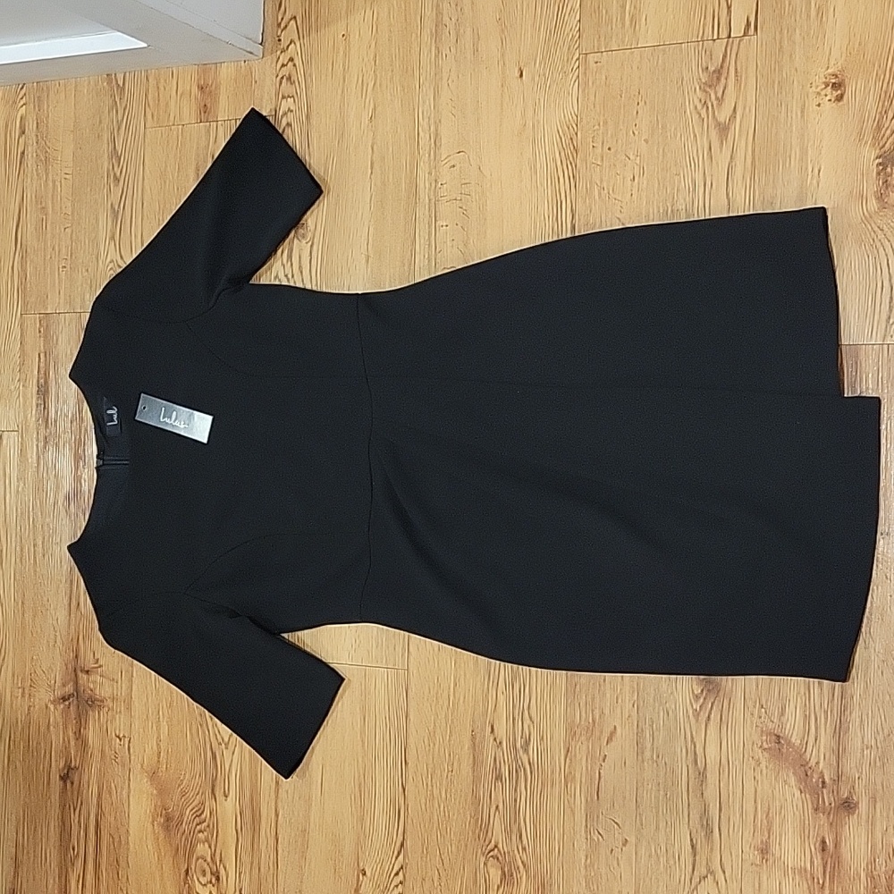 Lulu's Black Mini Dress Size Medium NWT